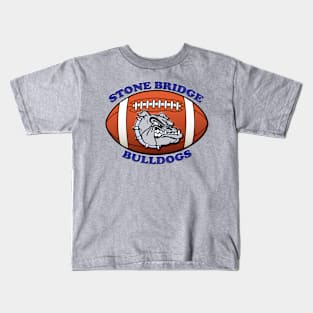 Stone Bridge Bulldogs Move the Chains Kids T-Shirt